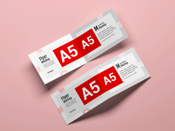 Elegant Bi-Fold Leaflet for Business Promotion