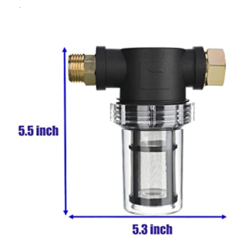 Su Filtreleri Giriş Filtresi/3/4 inç Giriş Su Filtresi