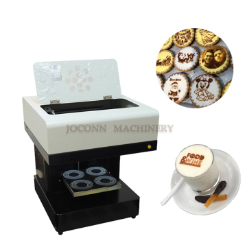 Popular Edible Ink Chocolate Printed Machine for Coffee Foam and Cake