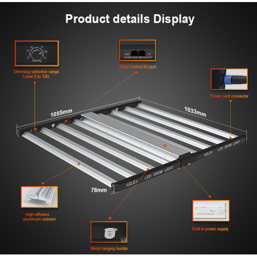 Shenzhen Factory Cheap 1000w Samsung 281B Grow Lights