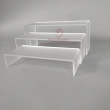 Acrylic shoe display Jewelry Riser Show case Fixtures.