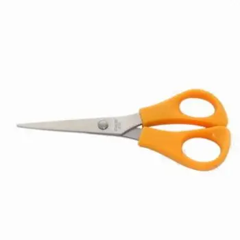 Student scissors with ABS handle, different colors are available
