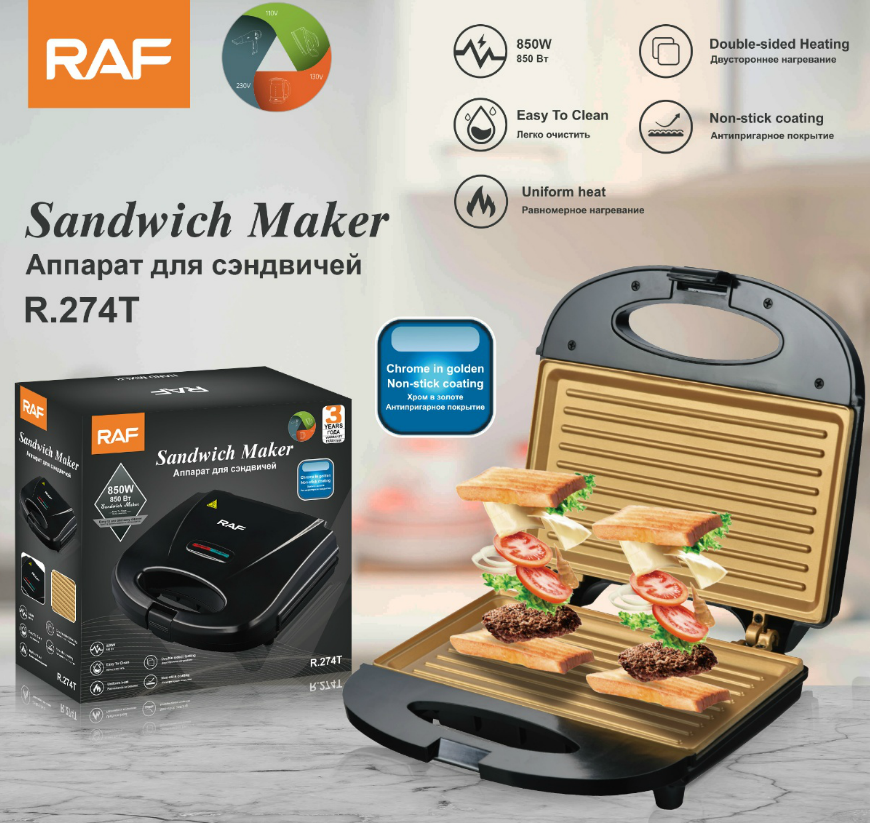 Toast Bread Maker Sandwich Maker