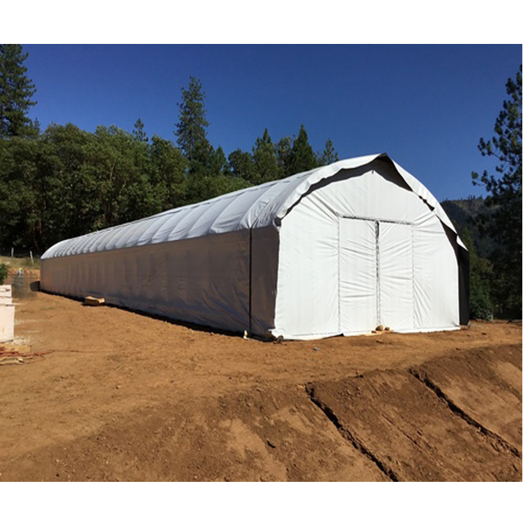 Tunnel Light Deprivation Blackout Poly Greenhouse