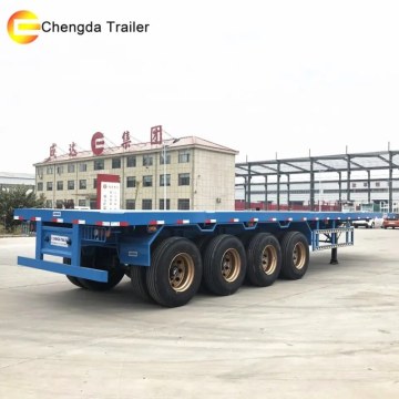 4 Axle Flatbed Container Trailer