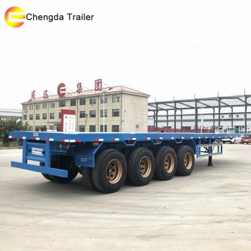 4 Axle Flatbed Trailer