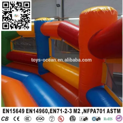 Inflatable bouncer climbing wall sport game for kids inflatable bouncer game