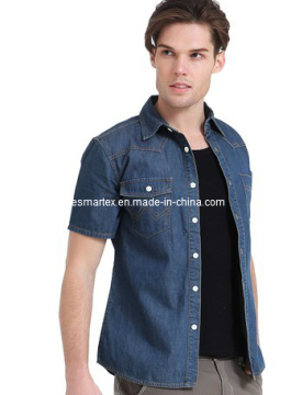 Men's Shirts Denim Leisure