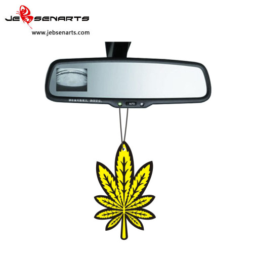 Tarjeta de ambientador de aire colgante de automóviles con fragancia agradable