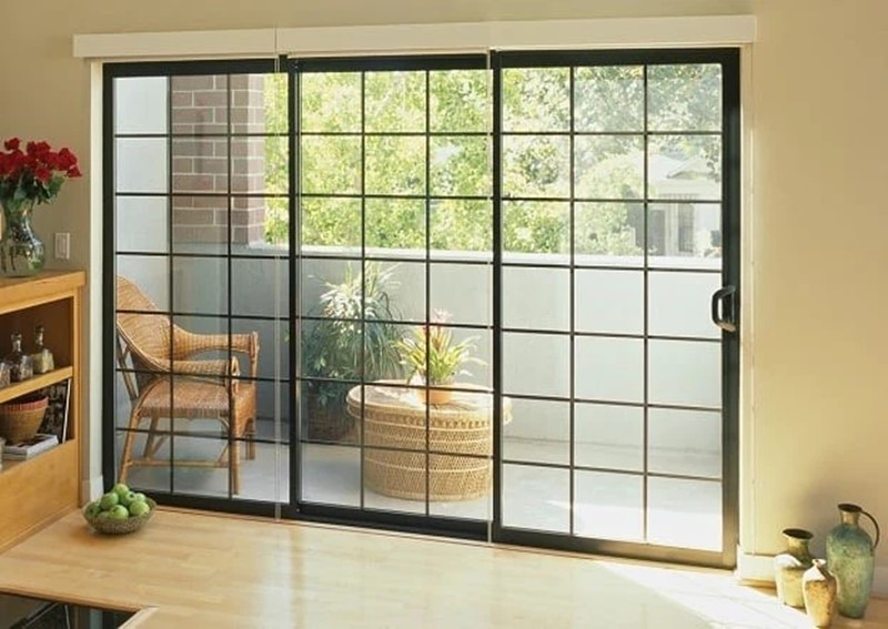 Simple Wooden Sliding Doors