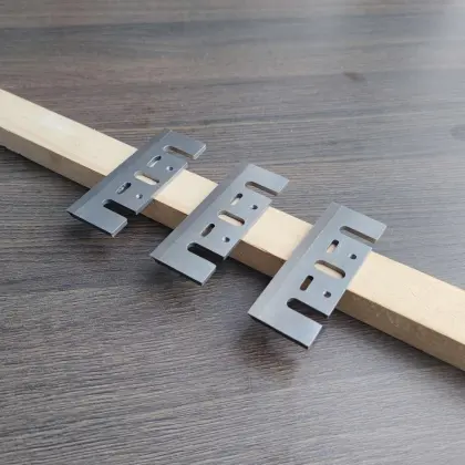 Tungsten carbide tipped electric planer knife