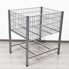 Movable Iron Frame Cage Foldable Galvanized Clothes Storage Cage Manufactory