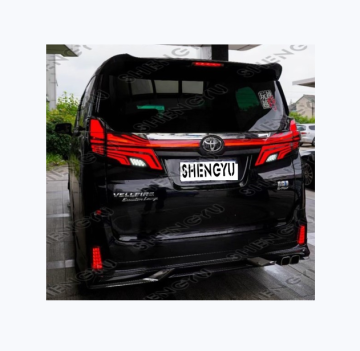 Upgrade Car Lamp for Toyota Alphard 2015-2023 - New Angel Wings Sporty Tail Light Auto Accessories