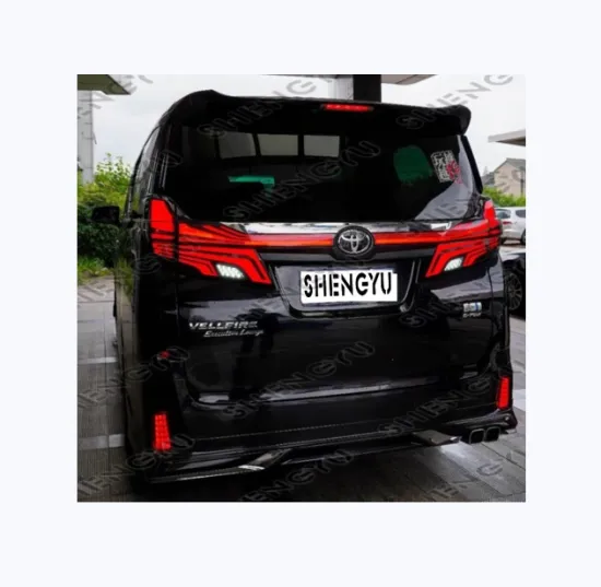 Upgrade Car Lamp for Toyota Alphard 2015-2023 - New Angel Wings Sporty Tail Light Auto Accessories