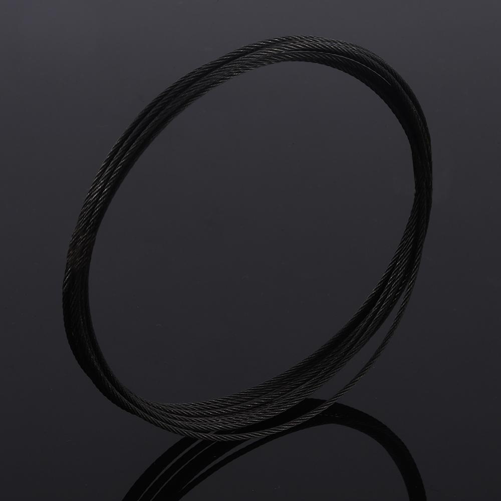 OUTDOOR BLACK CABLE RAILING STAINLESS STEEL