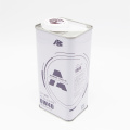 4L custom printing logo square tin can