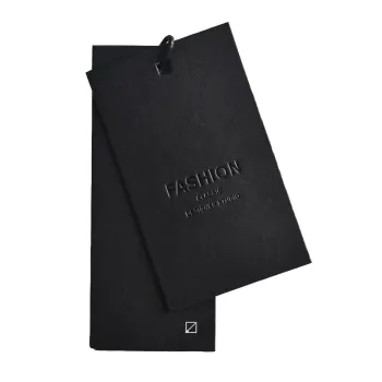 Eco-Friendly Luxury Custom Recycled Cardboard Hang Tags