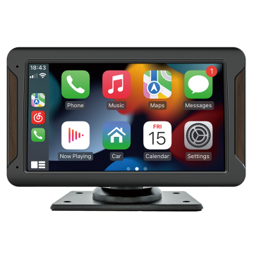 Universal Car Radio: 7 Inch DVD Player with Android Touch Screen and CarPlay - Karjoys
