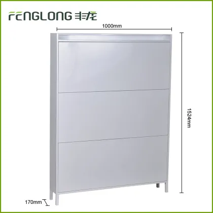 Living Room Furniture 4 Layer Metal Shoe Rack / Shoe Rack / Shoe Cabinet
