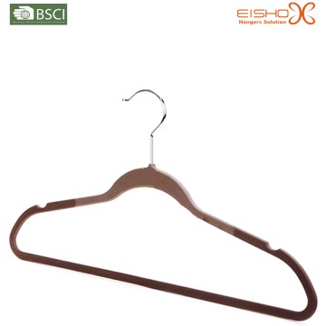 Top Rubber Coating Plastic Hanger