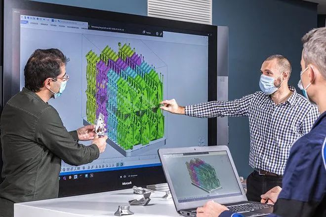 Laser 3D printing of complex automotive parts