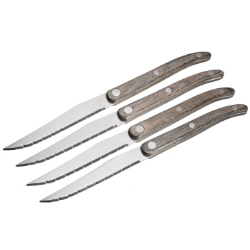 Garwin full tang steak knives with rivets