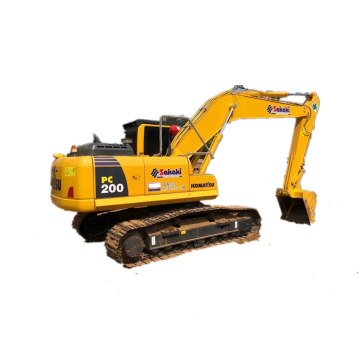 Used Komatsu PC200-7 20ton Hydraulic Crawler Excavator for Sale