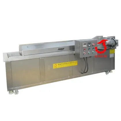 Industrial Chicken Wings Conveyor Frying Machine