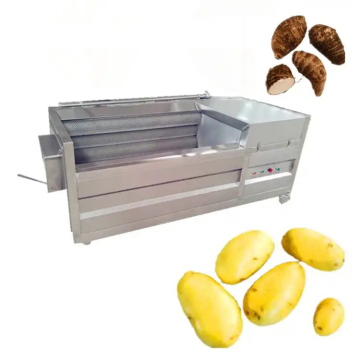 Machine à laver à rouleau de pomme de terre en acier inoxydable en acier inoxydable