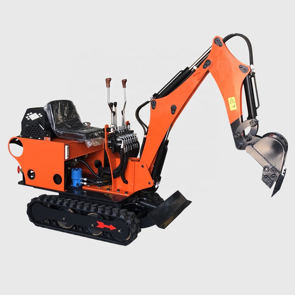 konstruksi kecil 0.8ton 1ton 1.5ton mini crawler excavator