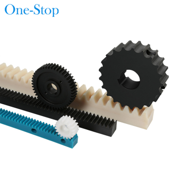 Low temperature resistant UPE plastic gear rack