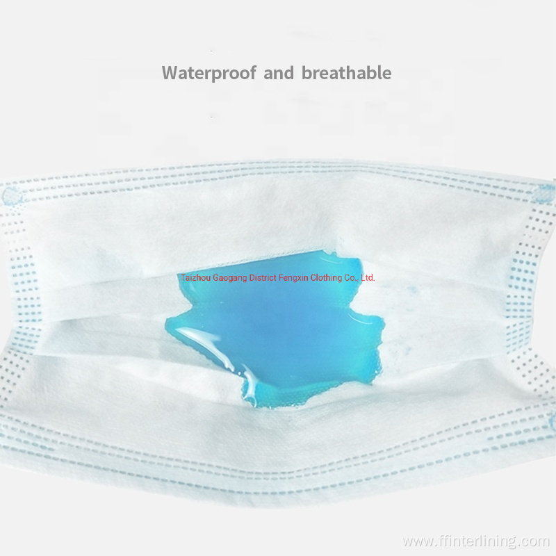 Factory Price Disposable Nonwoven 3 Ply Respiratory Facemask