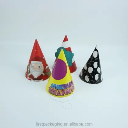 Popular Paper Kids Party Hats for Birthday Celebrations