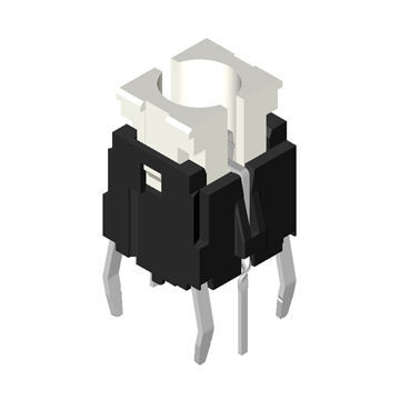 Illuminated tact switch with dimensions of 5.8 x 6/5.8 x 4.5mm