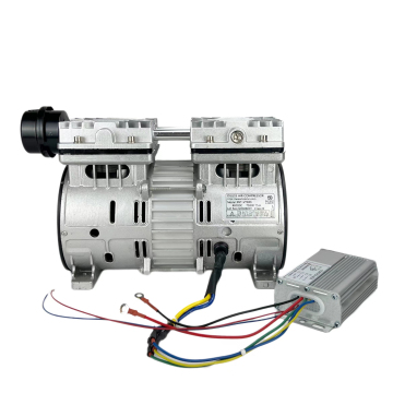 BLDC 48V 600W เครื่องอัดอากาศปลอดน้ำมันสำหรับยานพาหนะไฟฟ้า