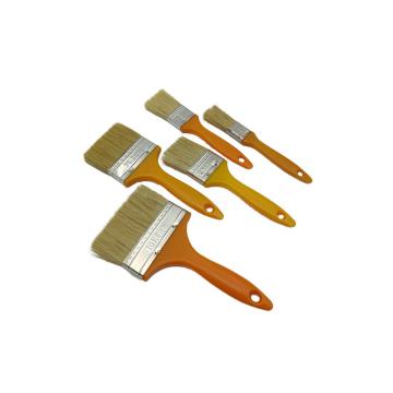 Plastic handle paint brush for surface painting