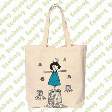 Shopping Carrier Cotton/Bamboo Bag, Customized Sizes and Designs are Accepted