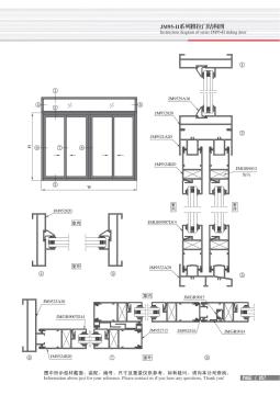 Series JM95 II Sliding door