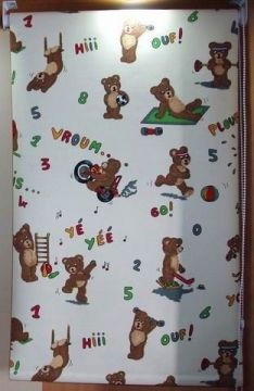 30mm Horizontal Shivering Patterned Roller Blind , 25mm Fabric Blind