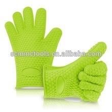 High Quality Food Grade Heat Resistant Silicon BBQ Glove