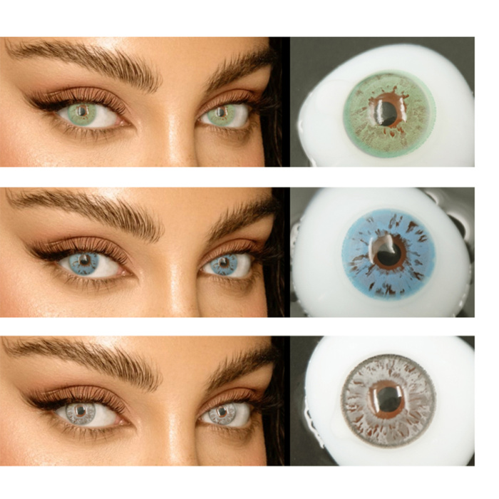 Commissioned contact lenses are affordable and professional