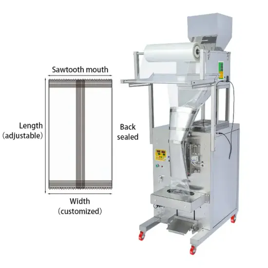 Portable Spice Powder Packing Machine for Grains