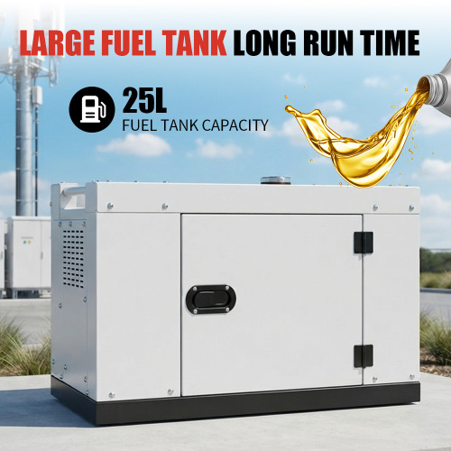 Arranque eléctrico portátil del generador diesel silencioso 6KW