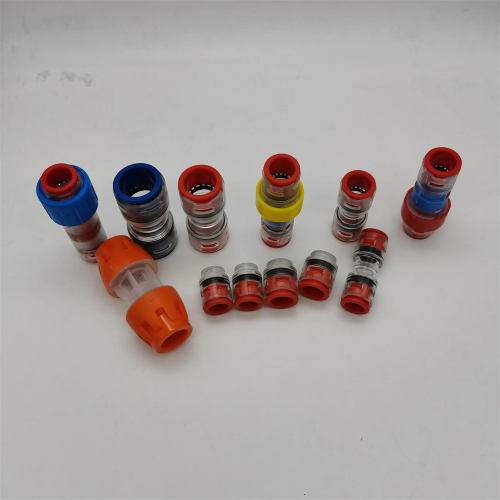 pushfit microduct connector 25 Bar 8/6mm plastic pushfit microduct coupler connector Factory