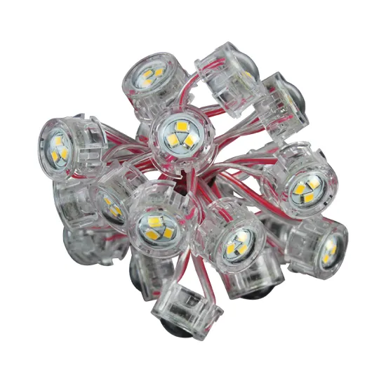 Trade Assurance 50mm RGB SMD3535 Full Color LED Ball Point Lighting Pixel Module Christmas Lights