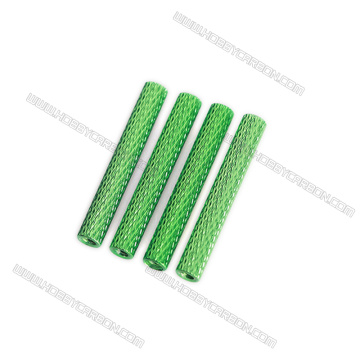 M3 Knurled standoff Paduan aluminium multi warna spacer