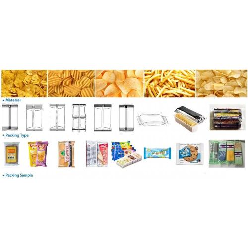 Automatic MultiFunction Chips Fries Snacks Packing Machine