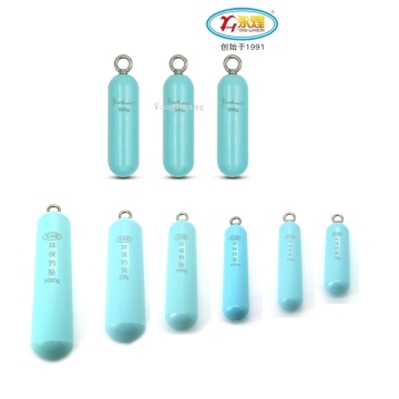 Lead-Free Steel Alloy Fishing Sinkers in Cylinder Shape (200g-6800g) - Eco-Friendly Boat Fishing Gear