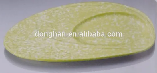 12'' 14'' 16'' oval shape plate with lines