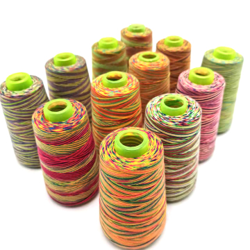 Multi-Color-Regenbogennähtseidenfäden und Polyester Overlock-Thread: Ihr ultimativer Leitfaden für verschiedene Nähmaterialien